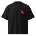 Headphones Oversized Graphic T-Shirt | Black