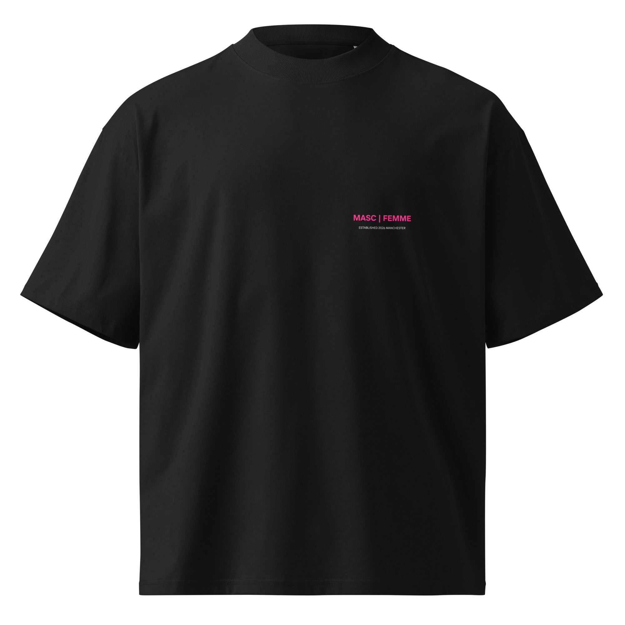 Northern Black Oversized Graphic T-Shirt | Masc Femme – Masc Femme