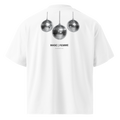 Disco Balls Oversized Graphic T-Shirt