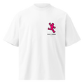 Headphones Oversized Graphic T-Shirt | White