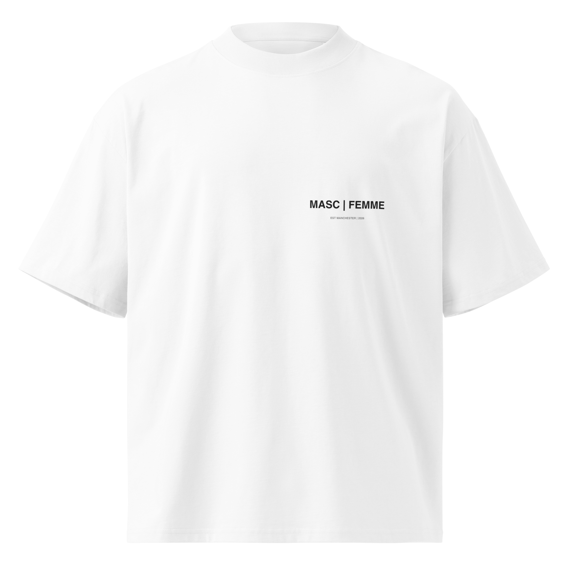 Disco Therapy Oversized Graphic T-Shirt | White